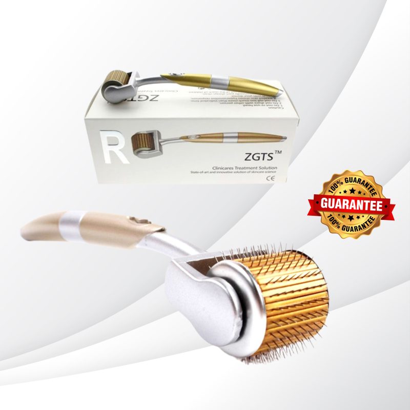 ZGTS Derma Roller 0.5mm Golden - Image 4