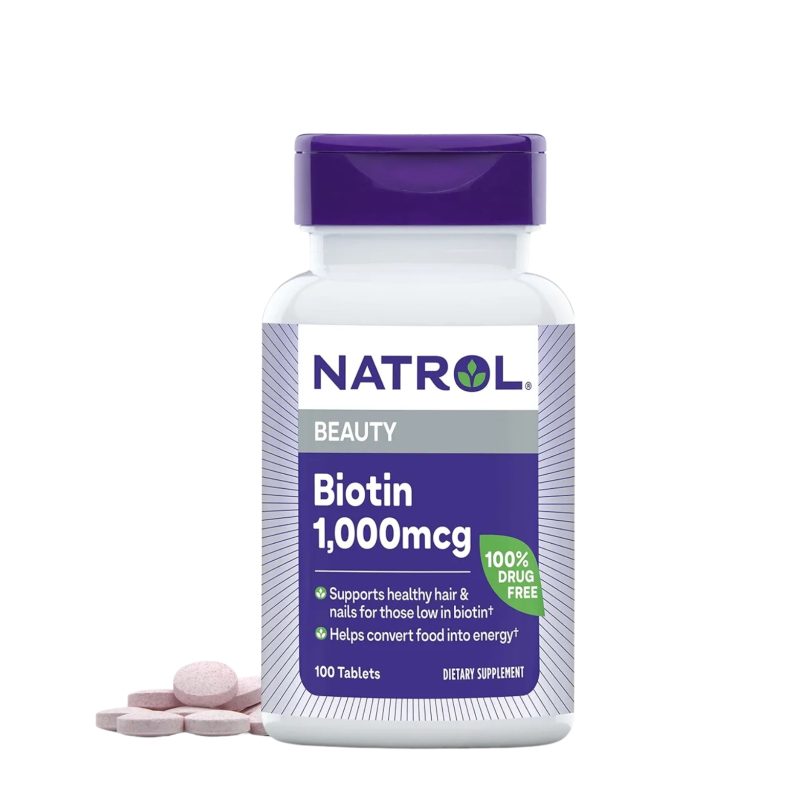 Natrol Biotin 1,000mcg 100 tablets