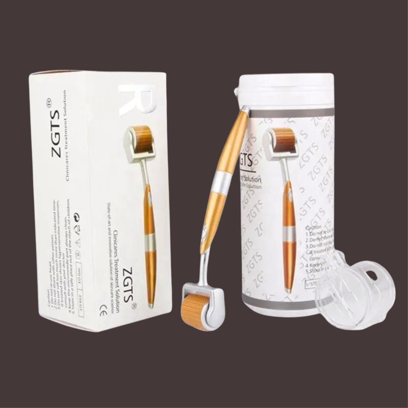 ZGTS Derma Roller 0.25mm Golden - Image 4