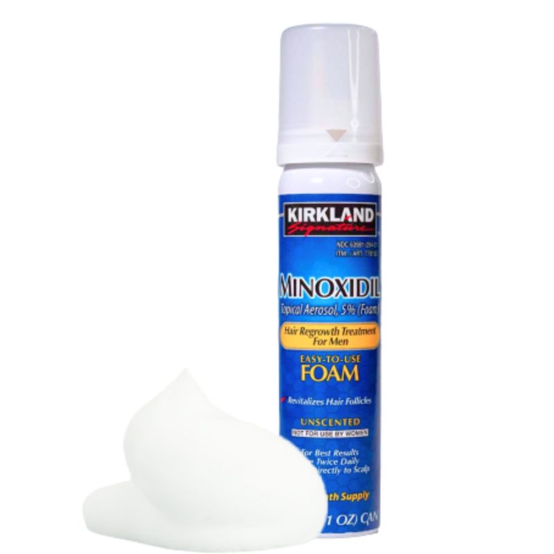 Kirkland Minoxidil 5% Foam (60gm-1 month supply)