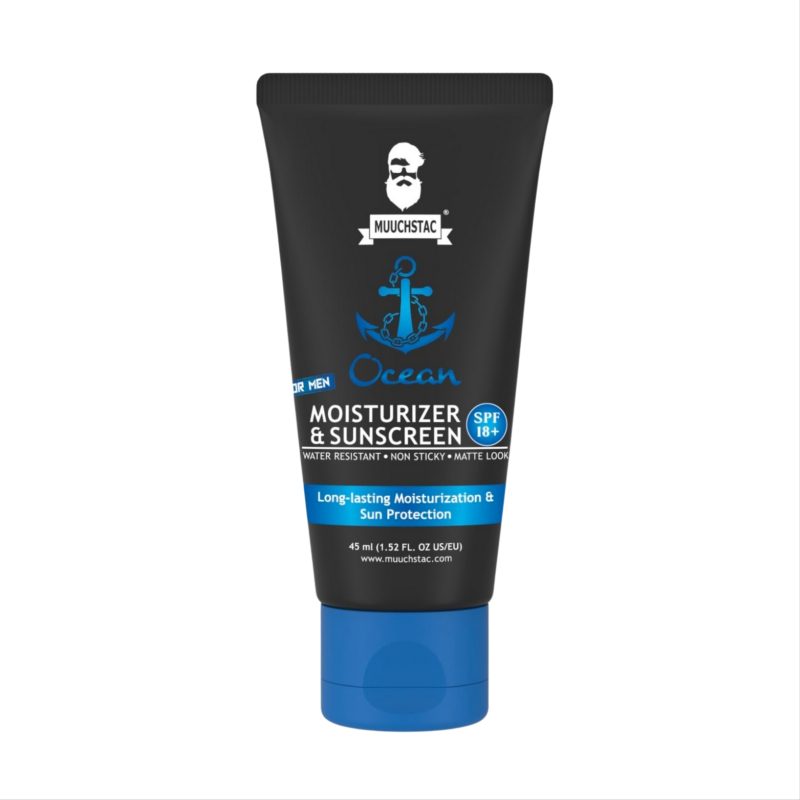 Muuchstac Men’s Ocean Moisturizer & Sunscreen Matte Look SPF 18+ (45ml)