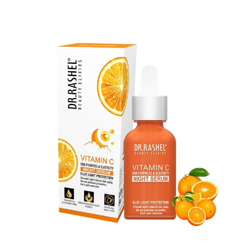 DR.Rashel Vitamin C Night Face Serum for Men & Women