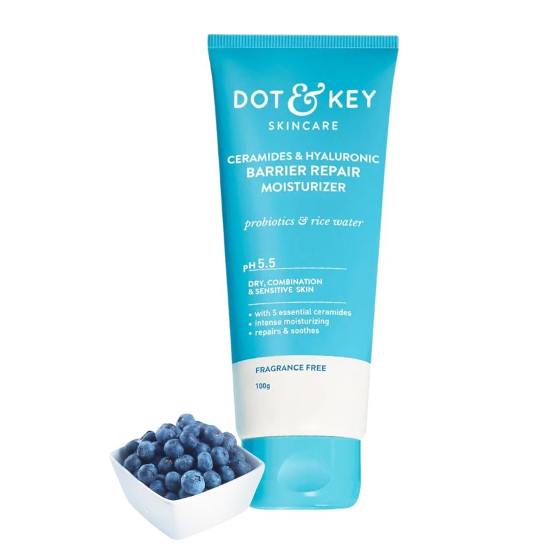 Dot & Key Barrier Repair Face Moisturizer with Ceramides & Hyaluronic Acid 100g