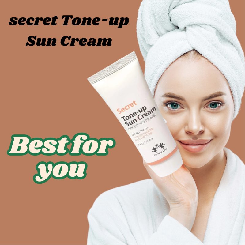 Christian Dean Secret Tone-Up Sun Cream SPF 50 PA+++ - Image 2