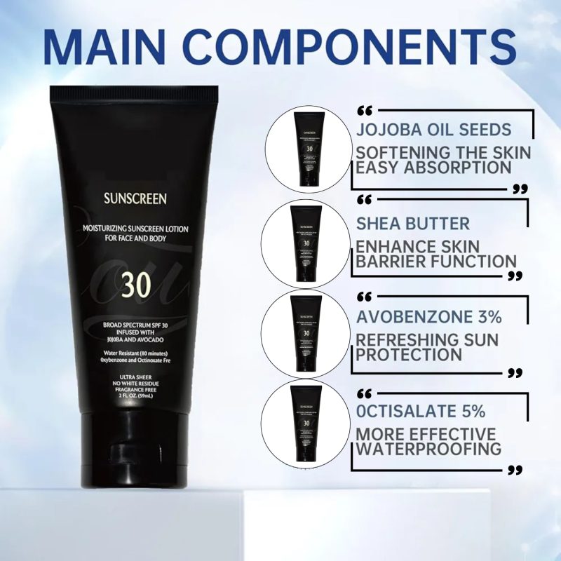 Sunscreen Black Girl - Sunscreen For Black Skin,Face & Body Moisturizing Sunscreen For Face Spf 30, Black Gir'L Sunscreen For Black Women,Sunscreen - Image 2